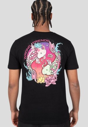Wrong Friends TOKYO - T-shirt print - black