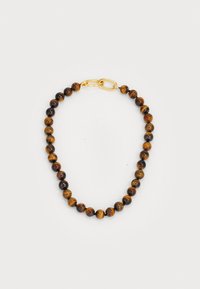 KATE YOUNG BOLD BEADED NECKLACE - Κολιέ - gold-coloured