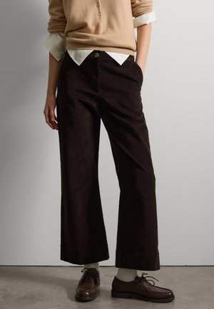 Broek - dark brown