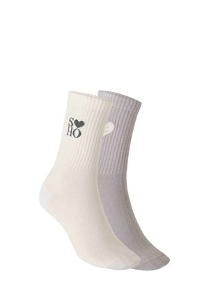 2 PACK - Socken - hazy fog melange