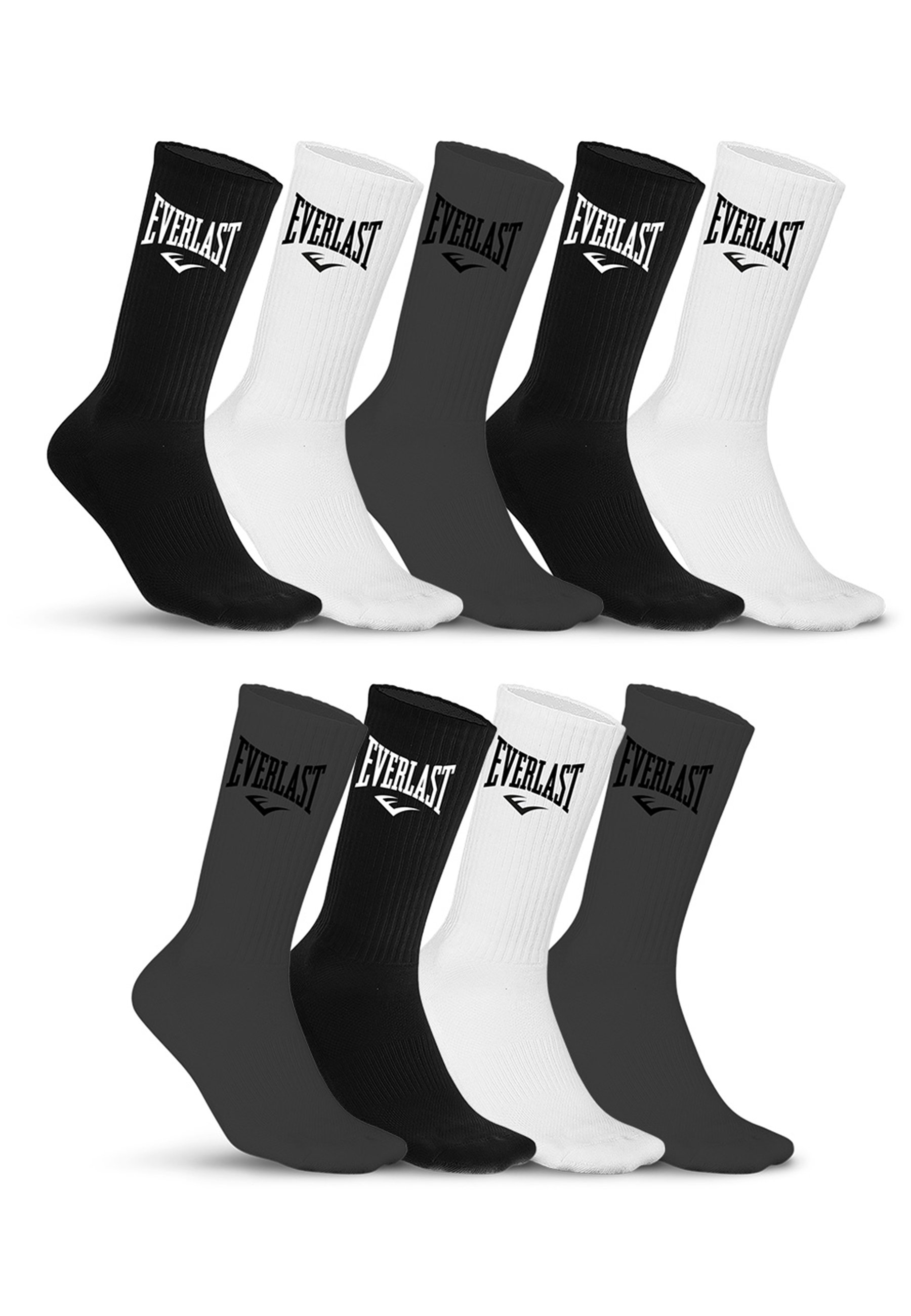Everlast 9PACK - Sokken - grey white black/meerkleurig - Zalando.nl