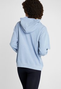 Filippa K Felpa con cappuccio - blue