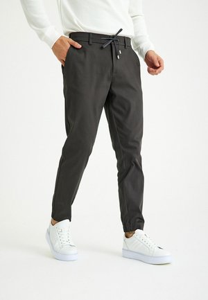 REGULAR FIT JOGGER - Stoffhose - anthracite