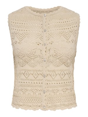 ONLY, Knitted ONLLUZA Knitted - Strukirani kaput - birch