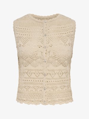 ONLY, Knitted ONLLUZA Knitted - Strukirani kaput - birch