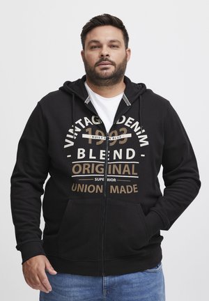 Blend SWEATSHIRT - Vetoketjullinen college - black