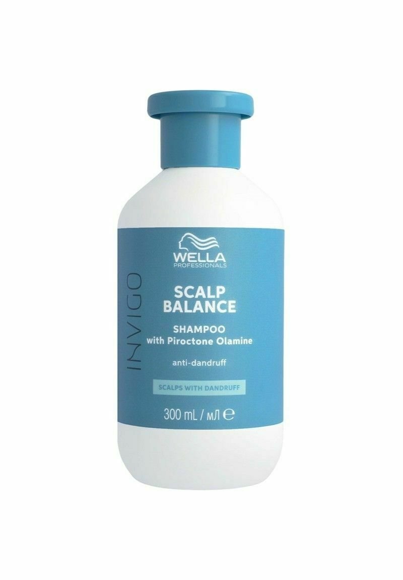 Wella - WELLA PROFESSIONALS INVIGO SCALP BALANCE ANTI-DANDRUFF SHAMPOO 300ML - Shampoo - blue, Suurenna