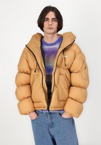 LOW LIGHTS STUDIOS® VELA PUFFER JACKET UNISEX - Žieminė striukė - cork