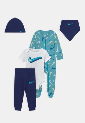 SWOOSHFETTI PARADE SET UNISEX - T-shirt med print - blue void