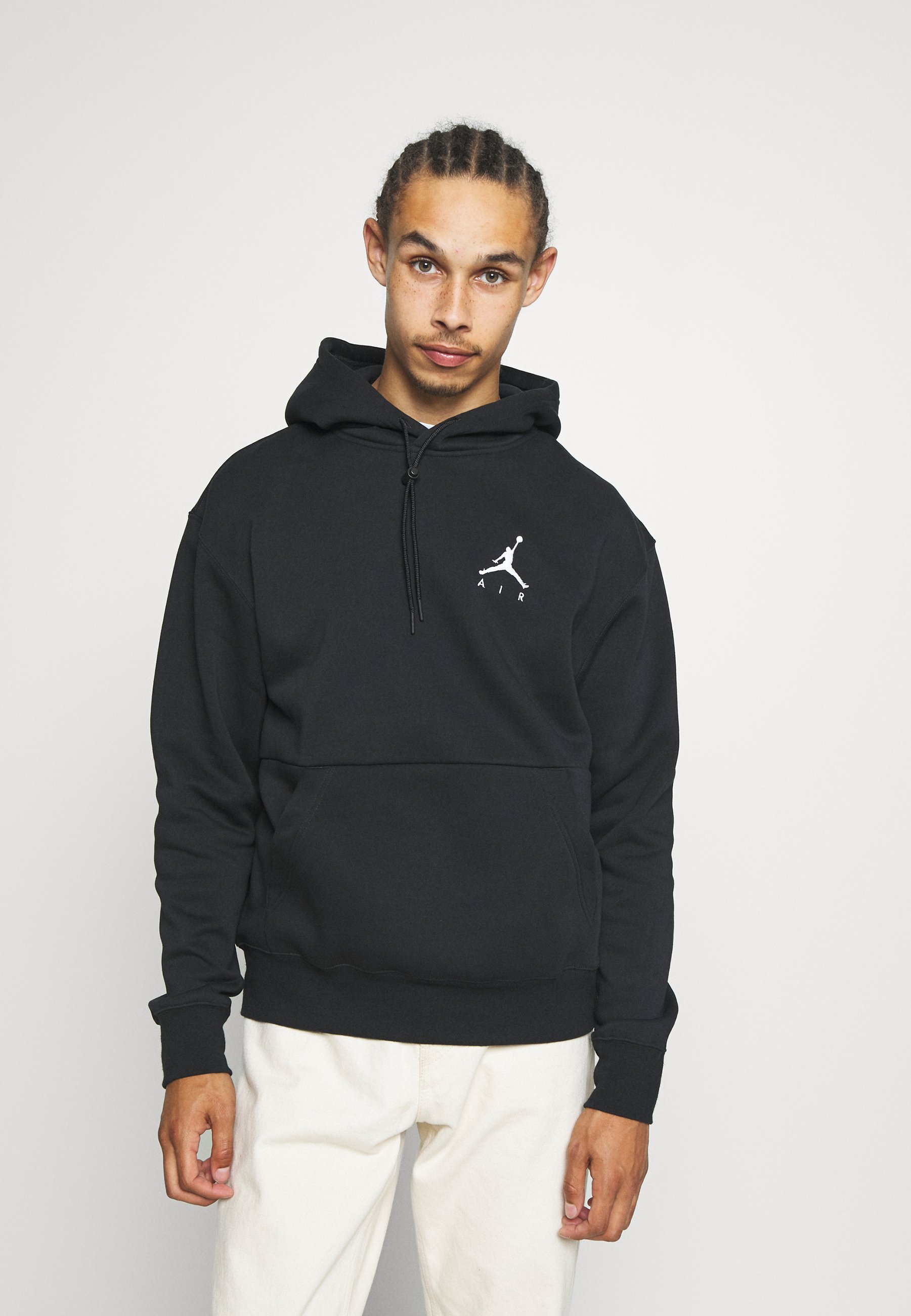 JUMPMAN AIR Jersey con capucha - black/(white)/negro - Zalando.es