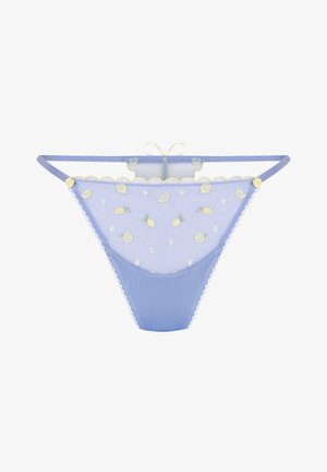Hunkemöller, HUNKEMÖLLER HIGHLEG THONG HARRIET - Tanga - blue