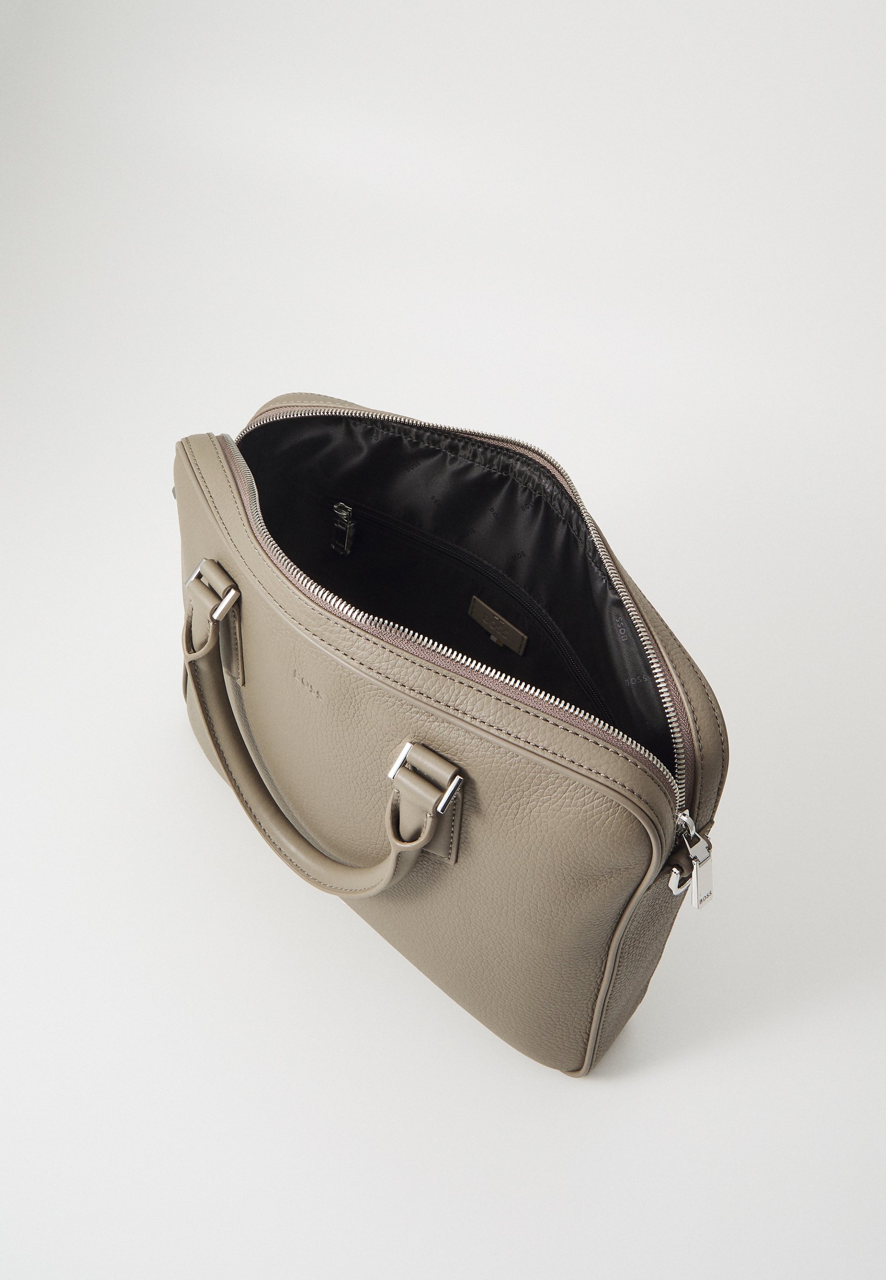 BOSS NEW CROSSTOWN - Laptop bag - taupe/green - Zalando.co.uk