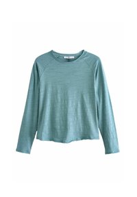 Next SLUBBED RAW EDGE PRETTY - REGULAR FIT - Maglietta a manica lunga - pink