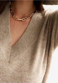 New Look Abito in maglia - beige