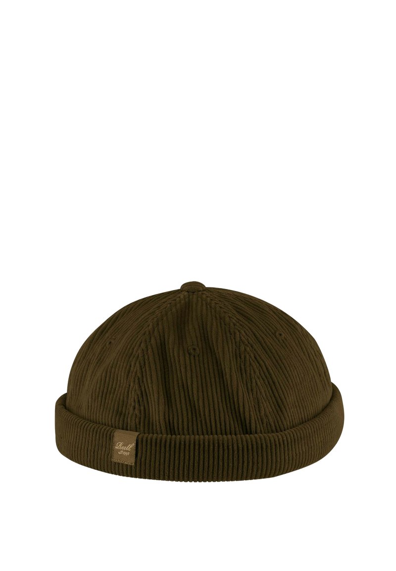 Reell DOCKER - Cap - dark brown cord