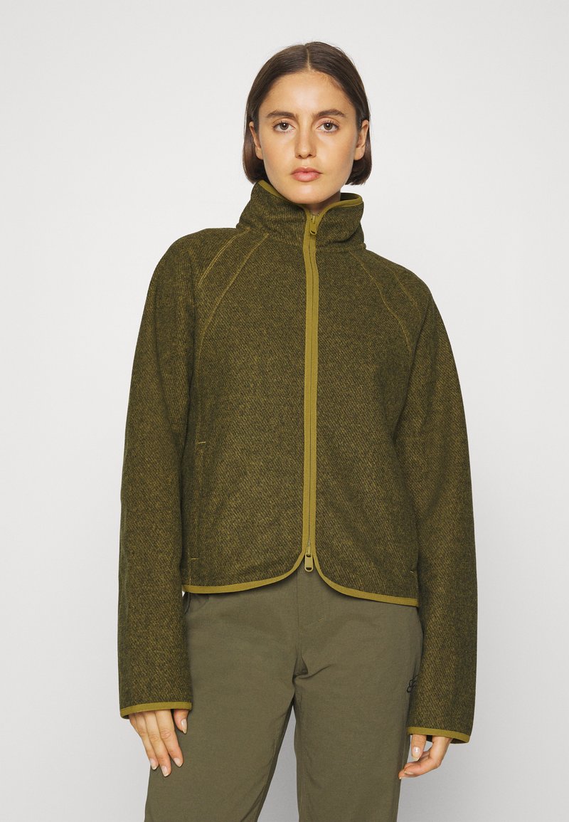 Athleta STROLL FULL ZIP II Fleece jacket tapestry gold/beige