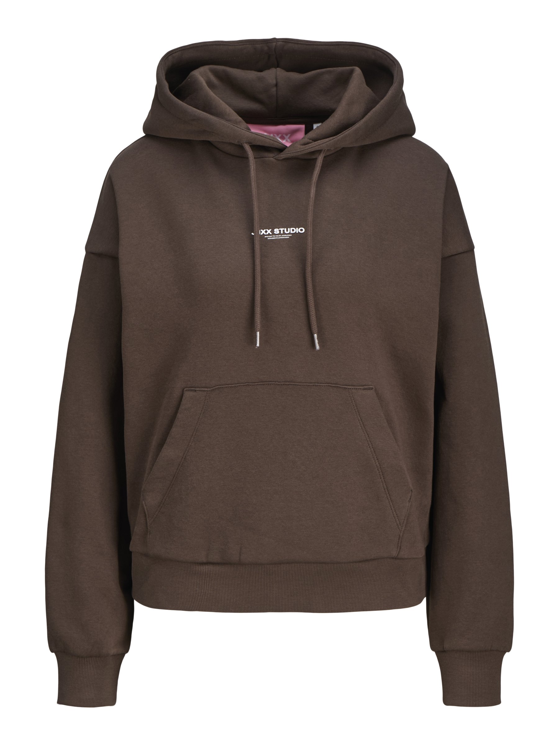 JJXX JXSTUDIO - Hoodie - bracken/bright white/brown - Zalando.co.uk