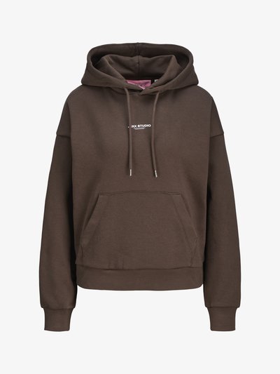 JXSTUDIO VESTERBRO - Sweat à capuche - bracken/bright white