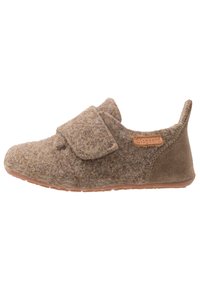 Bisgaard Fille Home Shoe-Cotton Chaussons Coton Bio - Talon Fixe Et Semelle Antidérapante
