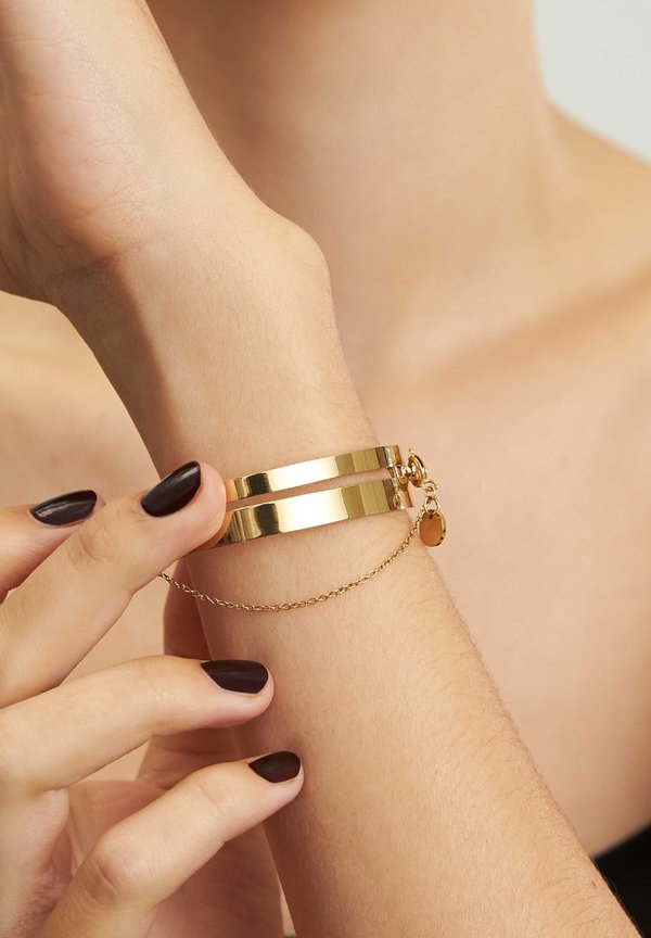 DOUBLE BAR BANGLE - Armband