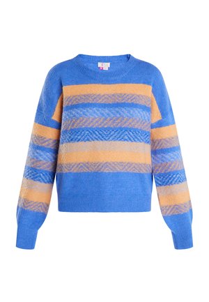 IZIA EYOTA - Pullover - blau mehrfarbig