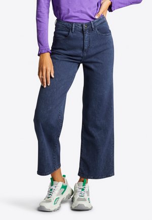 NACHHALTIGE CULOTTE-JEANS - Vaqueros a campana - midnight blue