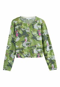 Non sélectionné, green swan print