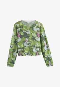 Non sélectionné, green swan print