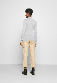 Vero Moda VMGLORY ROLLNECK  - Pullover - light grey melange