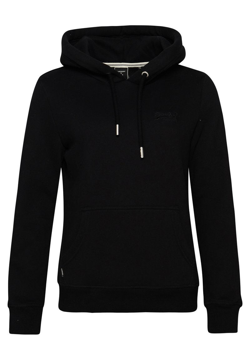 Damen Sweatshirts | Superdry VINTAGE Kapuzenpullover black/schwarz - KK22853 Damen Sweatshirts | Superdry VINTAGE Kapuzenpullover black/schwarz - KK22853