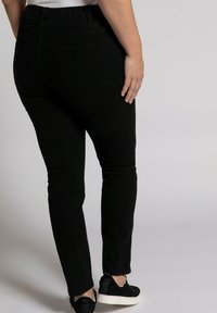 Ulla Popken Farkkuleggingsit - black denim