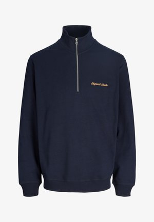Jack & Jones NORREBRO HIGH NECK - Φούτερ - sky captain