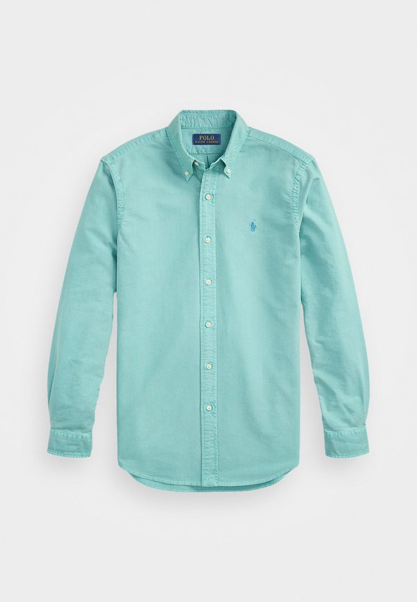 SLIM FIT GARMENT-DYED OXFORD SHIRT - Shirt - deep seafoam2