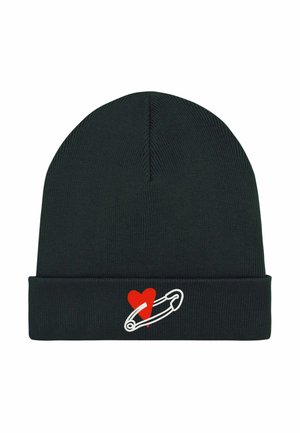 COEUR PINS EMBROIDERY UNISEX CLASSIC - Muts - black
