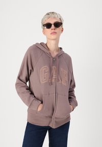 GAP HERITAGE - Majica s kapuljačom - wassel gold lurex