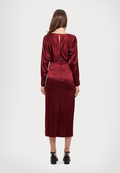 Veronica Beard SABRI DRESS - Ένδυση για ειδικές περιστάσεις - maroon