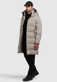 khujo CAIUS - Cappotto invernale - graubeige