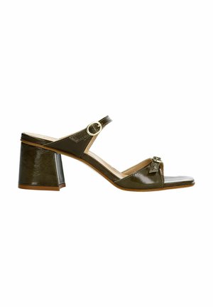 sacha, Heeled mules - green