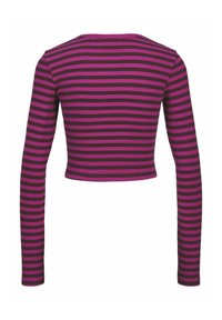 JJXX JXFELINE STR STRIPE JRS - Hosszú ujjú felső - fuchsia red