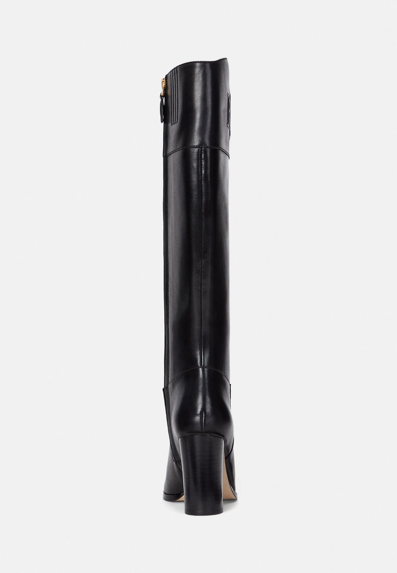 Lauren Ralph Lauren PAGE II BURNISHED LEATHER TALL BOOT Bottes à
