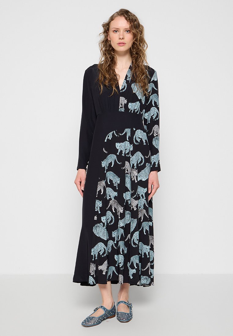 Diane von Furstenberg Maxi-jurk meerkleurig