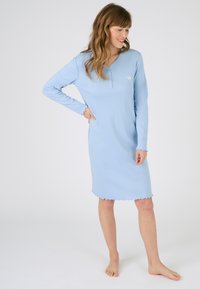 Damart INTERLOCK DOUCE ET SOUPLE - Camisón - blue-gray