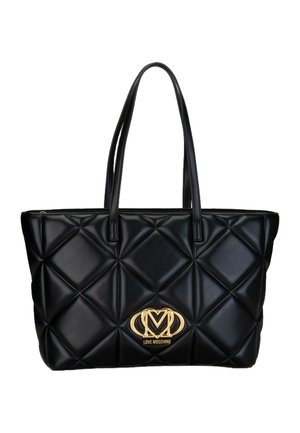 Love Moschino, EMBOSSED Q 4120 BLACK - Handbag - black