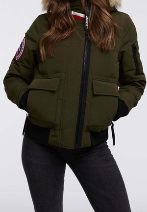 Daunenjacke - khaki