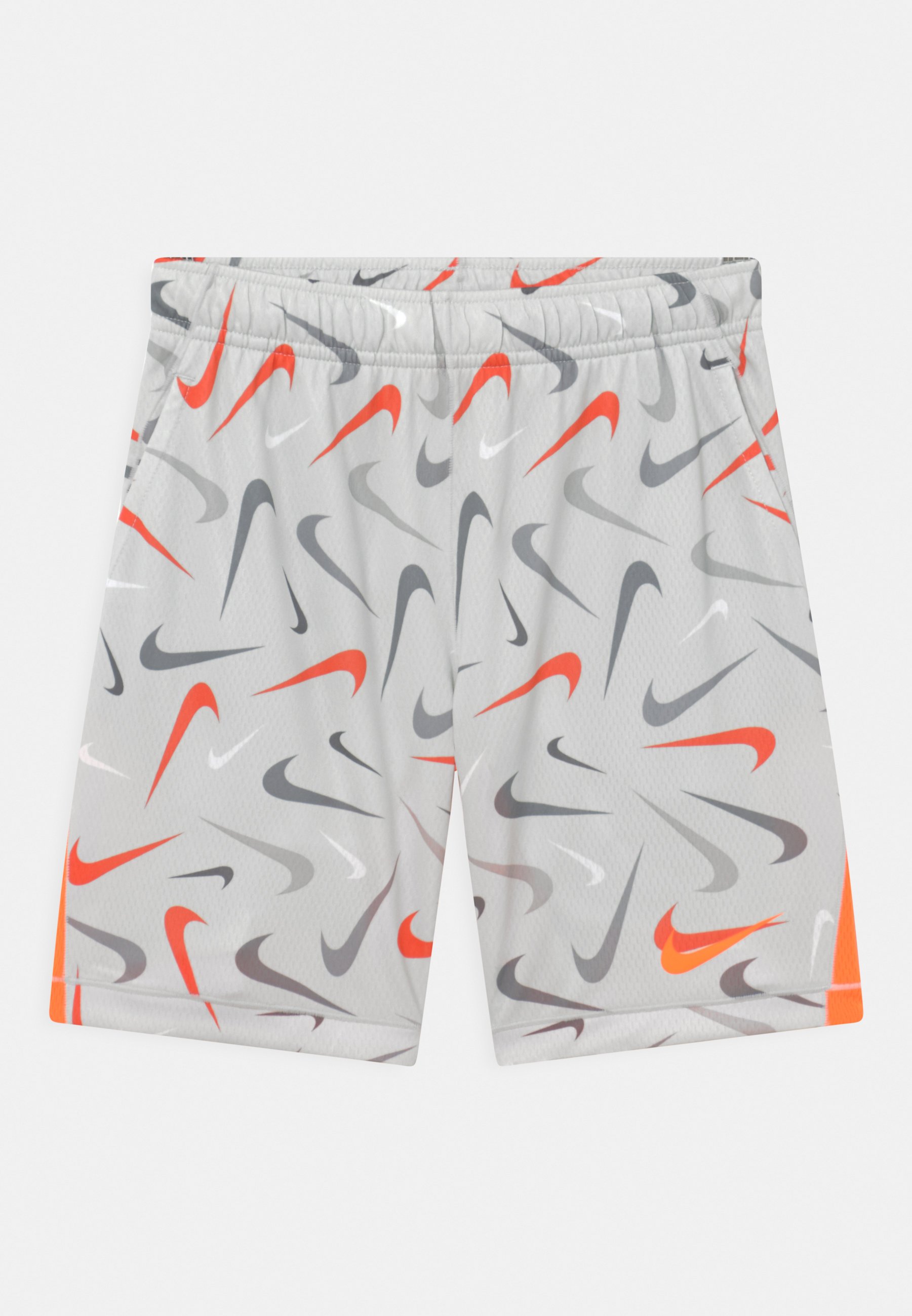 Nike Performance Pantalón corto de deporte - photon dust/total orange/gris  claro - Zalando.es