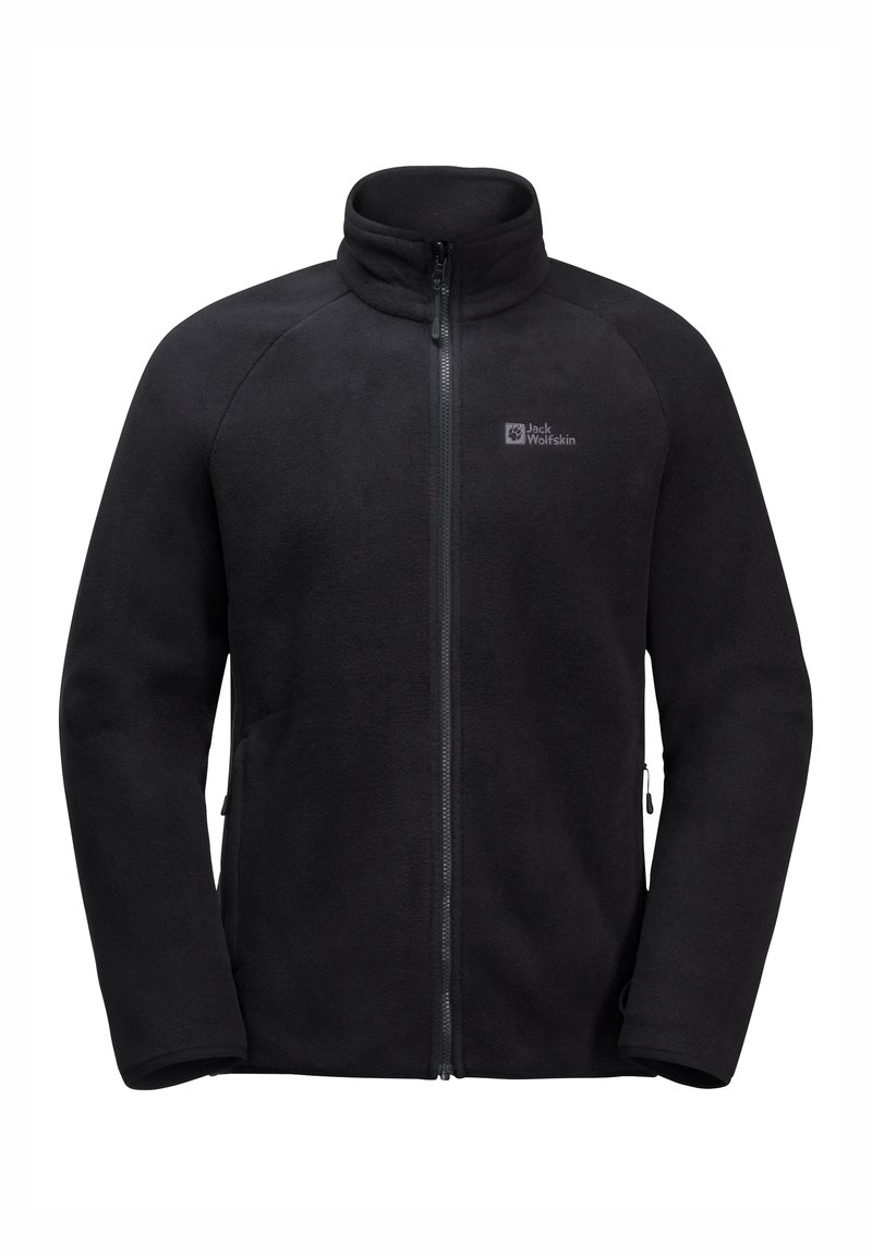 Jack Wolfskin Fleecejas zwart