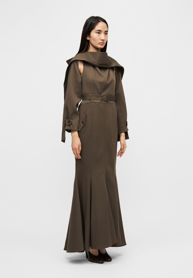 khaki maxi dress uk Khaki Maxi Dress