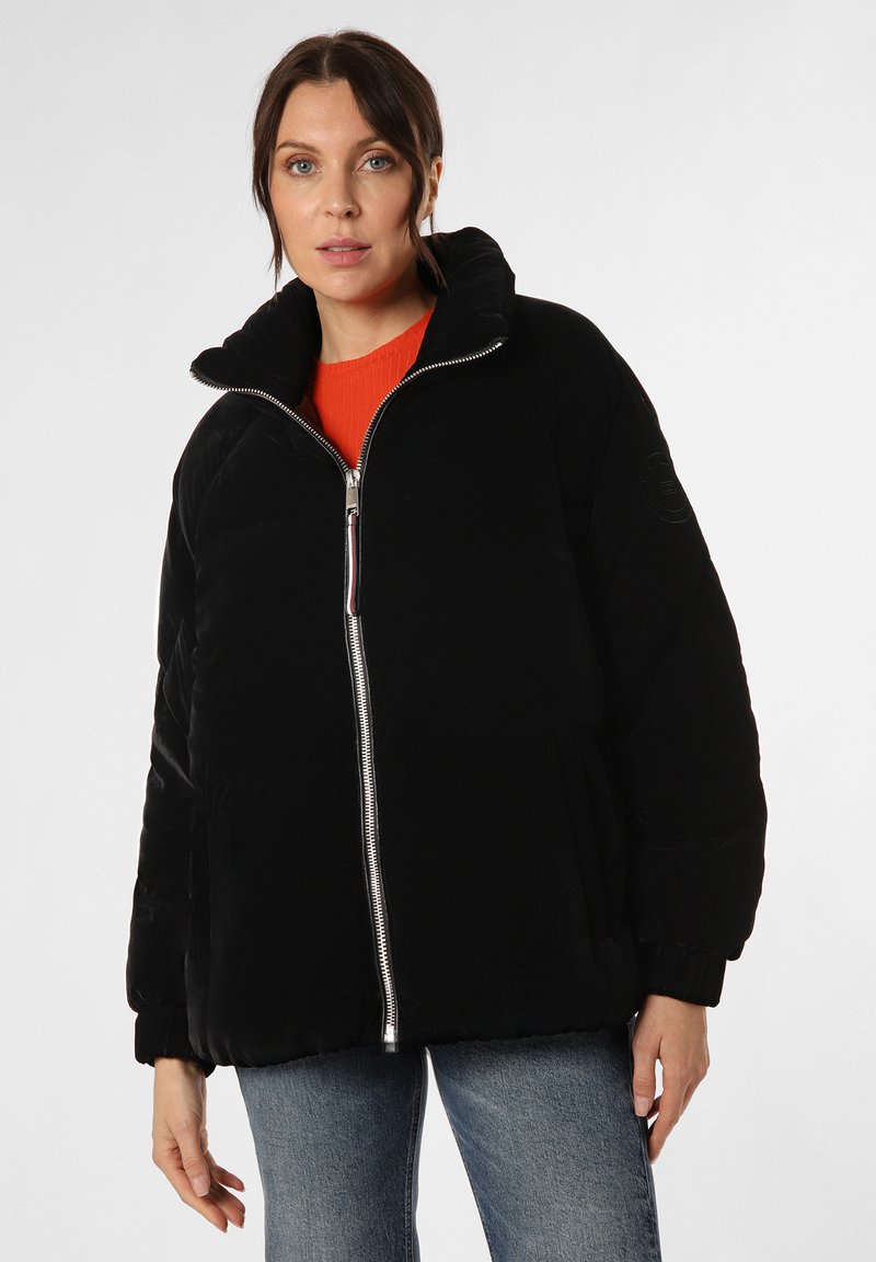 Tommy Hilfiger Gewatteerde jas zwart