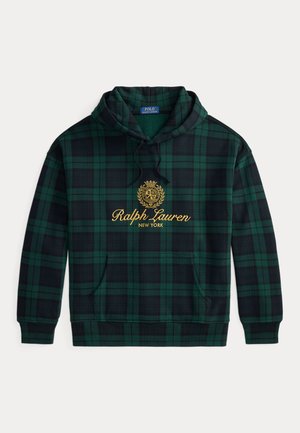 Polo Ralph Lauren, RELAXED FIT CREST-EMBROIDERED HOODIE - Felpa con cappuccio - blackwatch