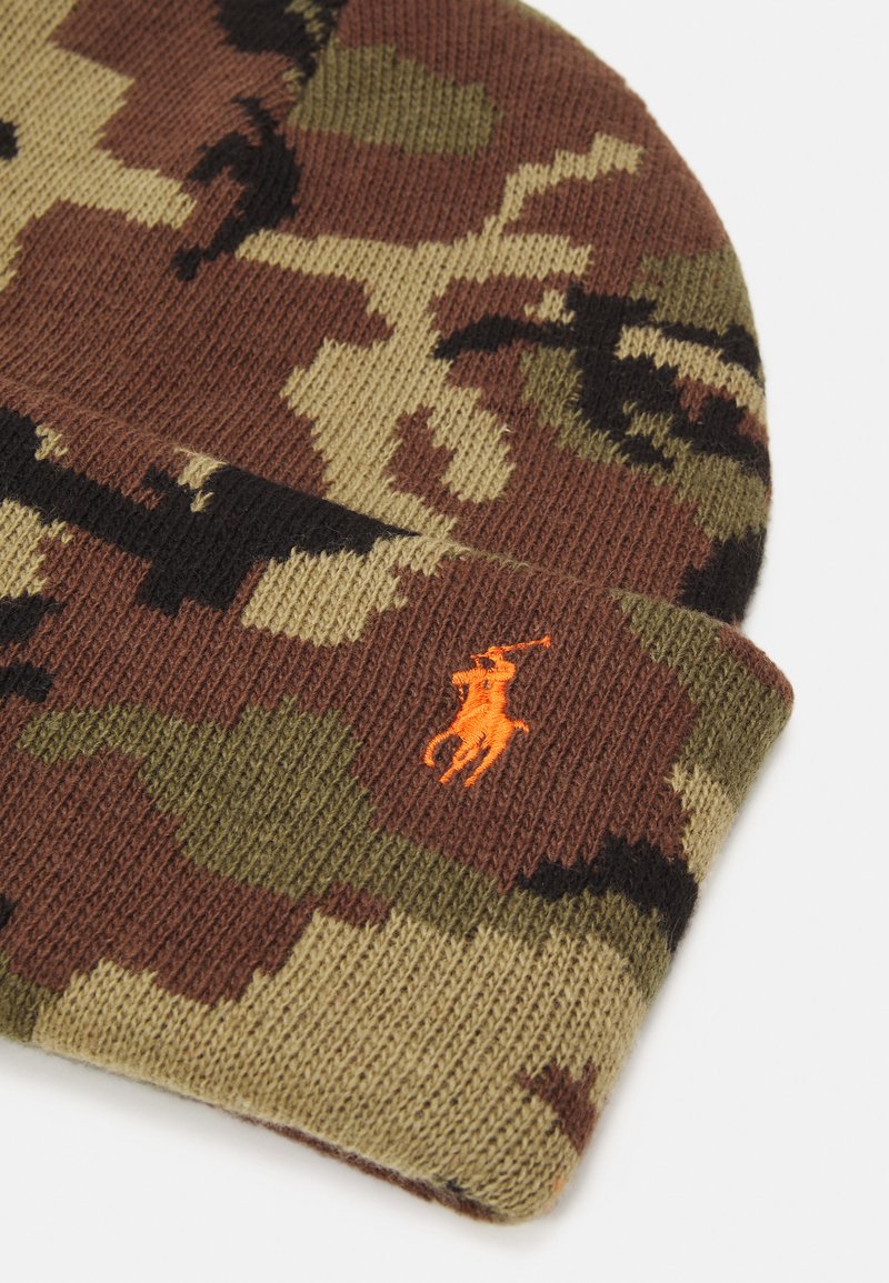 ralph lauren camo beanie